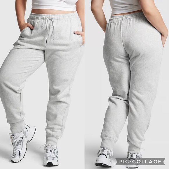 PINK Premium Fleece Baggy Joggers - Picture 1 of 1